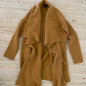 Camel forever 21 cardigan